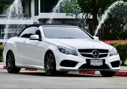 2016 Mercedes-Benz E-Class 2.0 E200 Cabriolet รถบ้านแท้ 