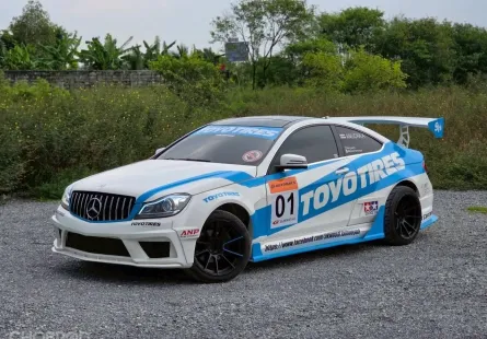 MERCEDES-BENZ C180 CGI Coupe AMG [W204] ปี 2011 แต่งจัดเต็ม ช่วงล่างถุงลมปรับได้ ประตูเปิดแบบปีกนก