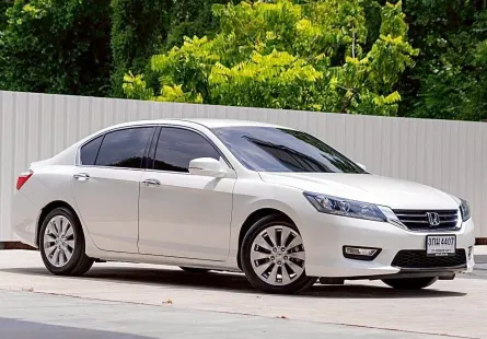 Honda Accord 2.0 2014 วิ่งน้อย รถสวย ห้องโดยสารกว้างนั่งสบาย