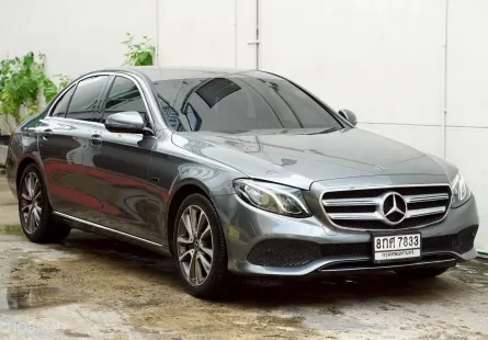 2019 Mercedes-Benz E-Class 2.0 E350e รถเก๋ง 4 ประตู รถบ้านมือเดียว ไมล์น้อย 