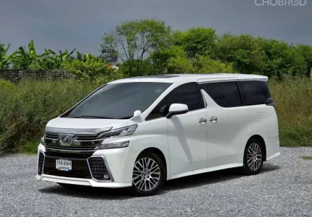 TOYOTA VELLFIRE 2.5 Z G Edition (รุ่นท็อป) ปี 2021 ออฟชั่นจัดเต็ม มือแรก ประวัติเซอร์วิสครบ