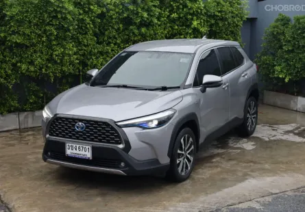 2022 Toyota Corolla Cross 1.8 Hybrid Premium ดาวน์ 0บาท โครงสร้างดี รถเจ้าของเดียวไมล์แท้100% 