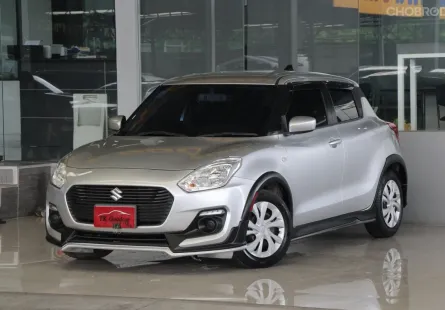 Suzuki Swift 1.2 GL ปี 2018 รถบ้านมือเดียว ใช้น้อยเข้าศูนย์ตลอด ไม่เคยติดแก๊ส สวยเดิมทั้งคัน ฟรีดาวน