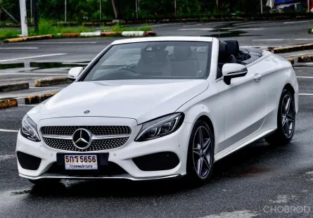 Benz C300 Cabriolet AMG Dynamic รถเจ้าของเดียวออกห้าง Benz Thailand รถสวย ไมล์น้อย 