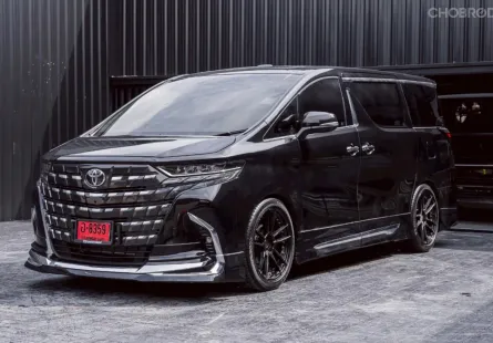Toyota Alphard 2.5 2023 รถตู้สุดหรู วิ่งน้อย แต่งเป็น Alphard 40 