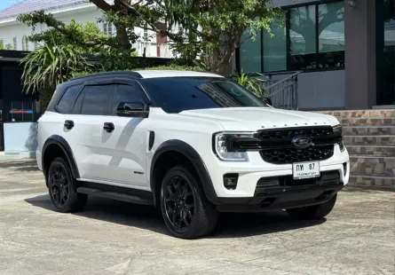 2023 FORD EVEREST 2.0 TURBO SPORT รถมือเดียวป้ายแดง รถวิ่งน้อย เข้าศูนย์ทุกระยะ ไม่มีอุบัติเหตุครับ