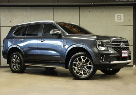 2024 Ford EVEREST 2.0 Titanium+ 4WD BI-TURBO AT NEXT-GEN ไมล์เเท้ 1 หมื่น(วิ่งน้อย) รุ่นTOPสุด B2176