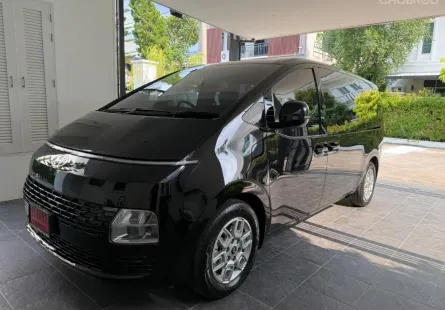 2024 Hyundai STARIA 2.2 S รถตู้/VAN ไมล์น้อย มือเดียวป้ายแดง เจ้าของขายเอง 
