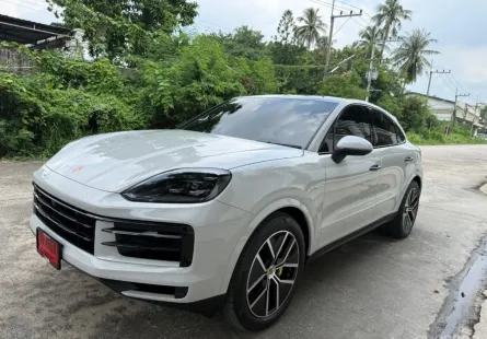 รถ Porsche CAYENNE 3.0 E-Hybrid Coupe ปี 2024 สภาพป้ายแดง มือเดียว ไมล์น้อย 