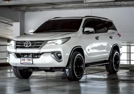 Toyota Fortuner 2.4 V 2017 ไมล์แท้ ออปชั่นครบ