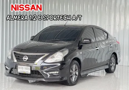 Nissan Almera 1.2 E SPORTECH รถเก๋ง 5 ประตู รถบ้านแท้