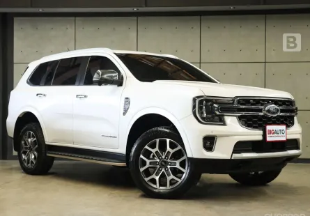 2024 Ford EVEREST 2.0 Titanium+ SUV BI-TURBO AT ไมล์แท้ 6 พัน(วิ่งน้อย) Warranty 5ปี 150,000KM B6227