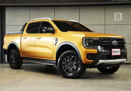2023 Ford RANGER 2.0 Double Cab WildTrak Hi-Rider AT ไมล์แท้ 5 หมื่น Warranty5 ปี 150,000KM B3127