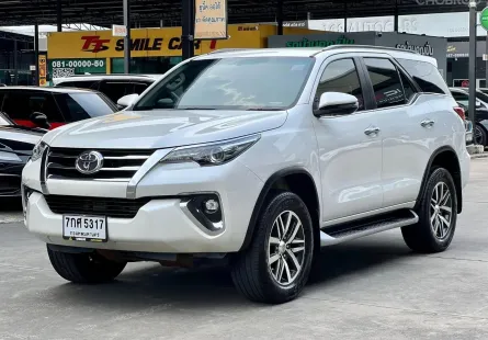 2018 Toyota Fortuner 2.4 G 4WD SUV รถครอบครัว ออกรถ 0 บาท
