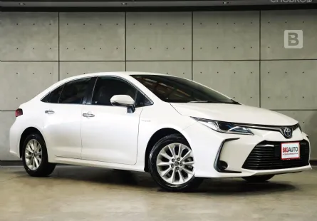 2020 Toyota Corolla Altis 1.8 Hybrid Mid Sedan AT ไมล์แท้ มือเเรกจากป้ายเเดง สีขาวยอดนิยม B4738
