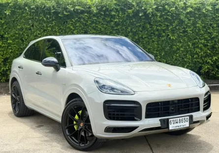 2022 Porsche CAYENNE 3.0 E-Hybrid Coupe SUV เจ้าของขายเอง สีเคยรอน  รถสวยไมล์น้อย 30,000 Km