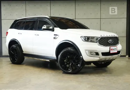 2020 Ford EVEREST 2.0 Titanium+ 4WD SUV BI-TURBO AT ไมล์แท้ มือแรกจากป้ายแดง (FULL OPTION) B100