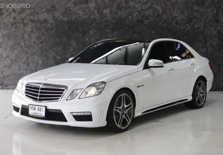 Mercedes-Benz E-Class 6.2 E63 AMG ปี 2012 สภาพเยี่ยม วิ่งเพียง 54,000 กม. 
