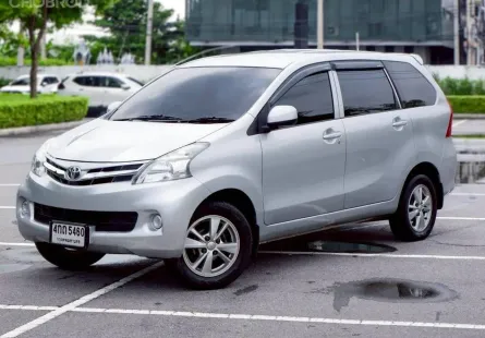 2014 Toyota AVANZA 1.5 Wagon รถบ้านแท้  