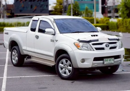 2007 Toyota Hilux Vigo 2.5 Prerunner รถกระบะ รถบ้านแท้ ไมล์น้อย 100,000 km. มือเดียว ป้ายแดง 
