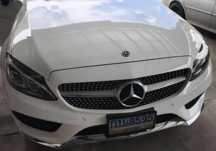 2019 MERCEDES-BENZ C250 AMG+ COUPLE  ภายในแดง สวยเดิม 