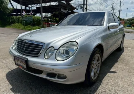 Mercedes-Benz E-Class E220 CDI 2005 สีสวยเดิมๆ ภายในใหม่. ไมล์น้อยสุดในตลาด  