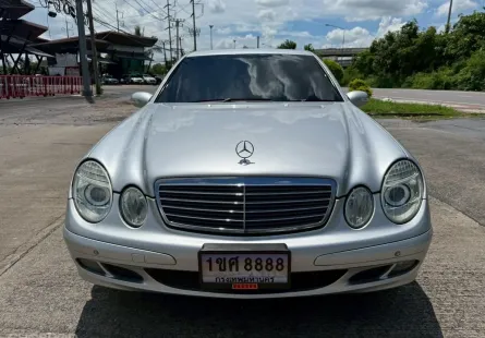 Mercedes-Benz E-Class E220 CDI 2005 สีสวยเดิมๆ ภายในใหม่. ไมล์น้อยสุดในตลาด  
