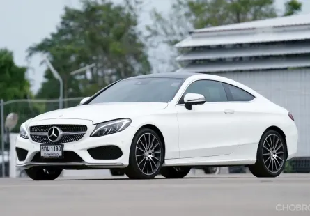 2019 Mercedes-Benz C-Class 2.0 C250 Coupe รถเก๋ง 2 ประตู ไมล์น้อย มือเดียวป้ายแดง  