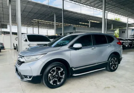 HONDA CR-V 2.4 EL 4WD i-Vtec 2018 รถสวย มือแรกออกห้าง สภาพพร้อมใช้ ไมล์น้อย TOP สุด รับประกันตัวถัง