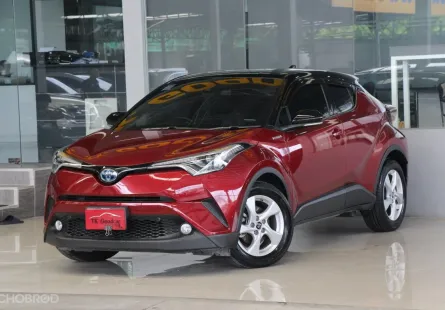 Toyota C-HR 1.8 HV HI ปี 2019 ไมล์แท้7x,xxxโล รถบ้านมือเดียว เข้าศูนย์ตลอด สวยเดิมทั้งคัน ออกรถ0บาท