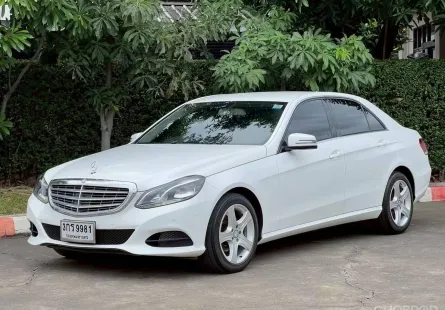 Mercedes-Benz E200 CGI W212 Executive 7G-Tronic plus Blue Efficiency ปี 2014