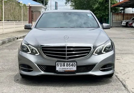 MERCEDES BENZ E300 2.2 BLUETEC HYBRID EXECUTIVE ปี 2015 สภาพนางฟ้า