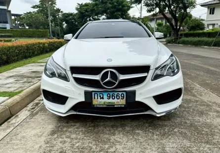 Mercedes-Benz E-Class E250 CGI 2016 รถศูนย์ไทยประวัติครบ  มือเดียวป้ายแดง 