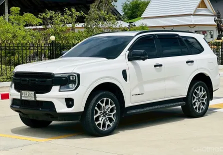 2023 Ford Everest 2.0 Bi-Turbo Titanium 4WD SUV รถบ้านมือเดียว