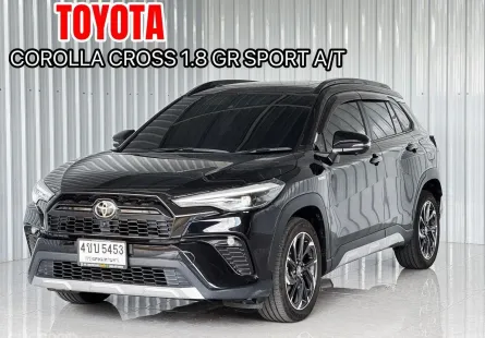 เบนซิน - ไฟฟ้า Toyota Corolla Cross 1.8 Hybrid GR Sport รถเก๋ง 5 ประตู 