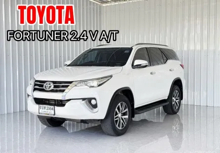 รถบ้าน ฟรีดาวน์ Toyota Fortuner 2.4 V SUV ขับ 2WD ดีเซล