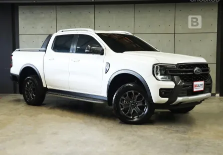 2023 Ford RANGER 2.0 Double Cab WildTrak Hi-Rider Pickup AT ไมล์แท้ Warranty 5 ปี 150,000 KM B4904