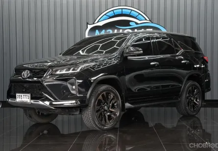 TOYOTA FORTUNER 2.4 LEGENDER 2WD AT ปี 2022 สีดำ
