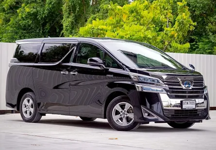2019 Toyota VELLFIRE 2.5 Hybrid E-Four รถตู้/VAN รถบ้านมือเดียว