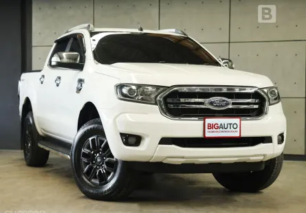 2018 Ford RANGER 2.2 Double Cab XLT Hi-Rider Pickup AT ไมล์แท้ (วิ่งน้อยมาก) สีขาวยอดนิยม B9983