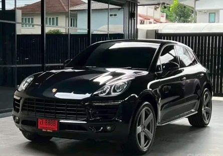2017 Porsche Macan 2.0 PDK SUV รถบ้านแท้ ออกศูนย์ AAS ไมล์น้อย 70,000 km 