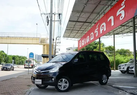 2013 TOYOTA AVANZA 1.5 G 🌟เคดิตดีฟรีดาวน์ ✔️อนุมัติเร็ว ดันทุกเคส
