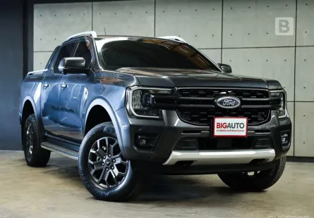 2023 Ford RANGER 2.0 Double Cab WildTrak Hi-Rider AT ไมล์แท้ 2 หมื่น Warranty 5 ปี 150,000 KM B8190 