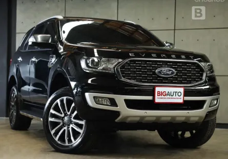 2022 Ford EVEREST 2.0 Titanium+ 4WD SUV BI-TURBO AT ไมล์แท้ มือเเรกจากป้ายเเดง FULL OPTION B9953