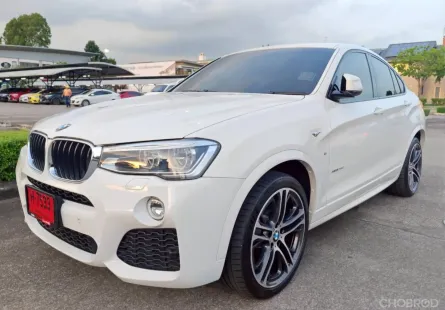 2017 BMW X4 2.0 xDrive20d SUV รถบ้านมือเดียว ไมล์แท้ ประวัติศูนย์ครบ 