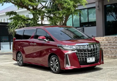 2019 TOYOTA ALPHARD SC PACKAGE รถมือเดียวออกป้ายแดง เข้าศูนย์ตามระยะ รถไม่เคยมีอุบัติเหตุครับ
