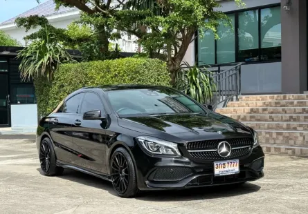 2019 BENZ CLA 250 AMG NIGHT EDITION รถมือเดียวป้ายแดง รถวิ่งเพียง 69,000 กม รถไม่เคยมีอุบัติเหตุครับ