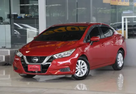 Nissan Almera 1.0 V ปี 2020 รถบ้านมือเดียว ใช้น้อยมากเข้าศูนย์ตลอด สวยเดิมทั้งคันรับประกัน ออกรถ0บาท