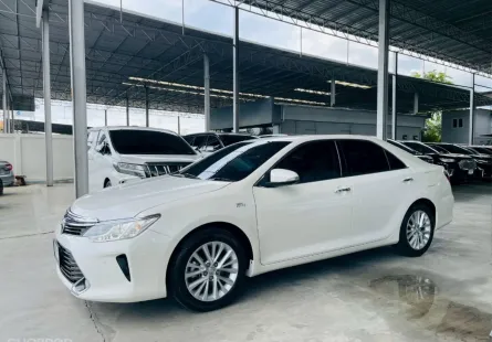 TOYOTA CAMRY 2.5 G ปี 2017 รถสวย มือแรกออกห้าง สภาพพร้อมใช้ ไมล์น้อย TOP สุด รับประกันตัวถังสวย