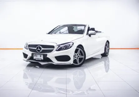 1E195 BENZ C-CLASS C300 CABRIOLET 2.0 AMG AT 2018